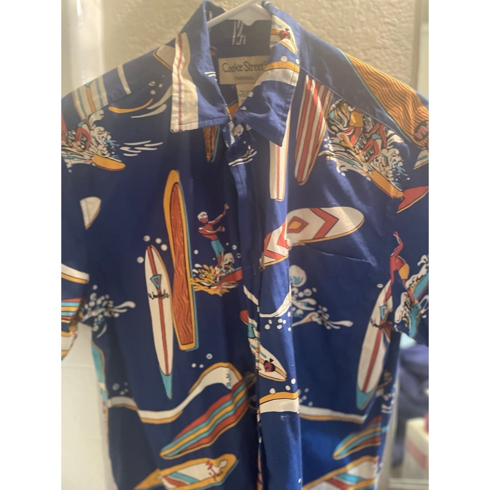 Cooke Men's Street Men's Button Down Shirt size Small - Picture 8 of 8